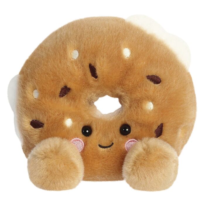 Palm Pals Tony Everything Bagel Soft Toy